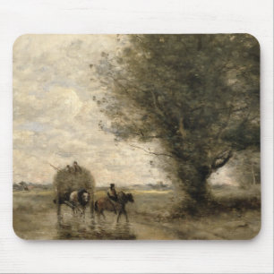 Das Haycart, C. 1860 Mousepad