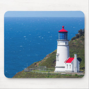 Das Heceta Head Lighthouse in der Nähe von Florenz Mousepad