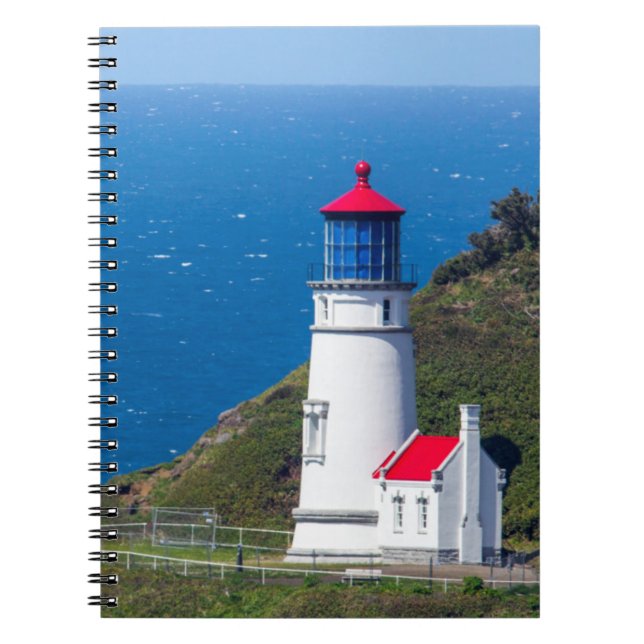 Das Heceta Head Lighthouse in der Nähe von Florenz Notizblock (Vorderseite)