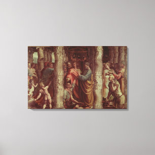 Das Heilen des lahmen Mannes (Cartoon für das Leinwanddruck