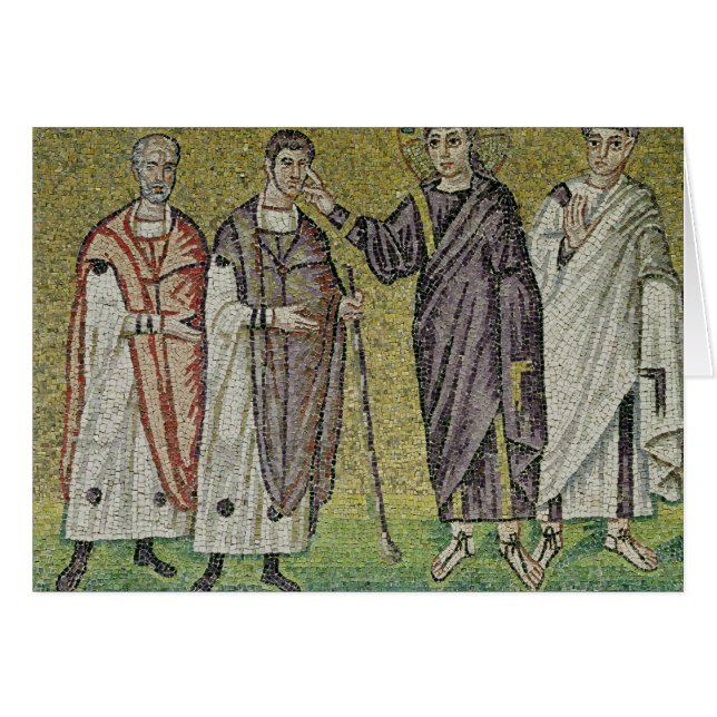 Das Heilen von zwei Blindmen von Jericho (Vorderseite (Horizontal))