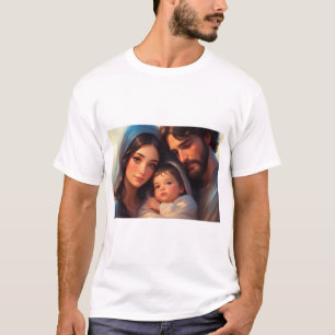 Das Heilige Familie Herren T-Shirt