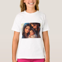 Das Heilige Familie Mädchen T-Shirt