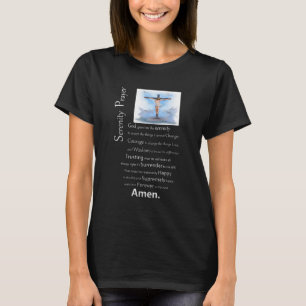 Das heilige Gebet Jesus kreuzen T-Shirt