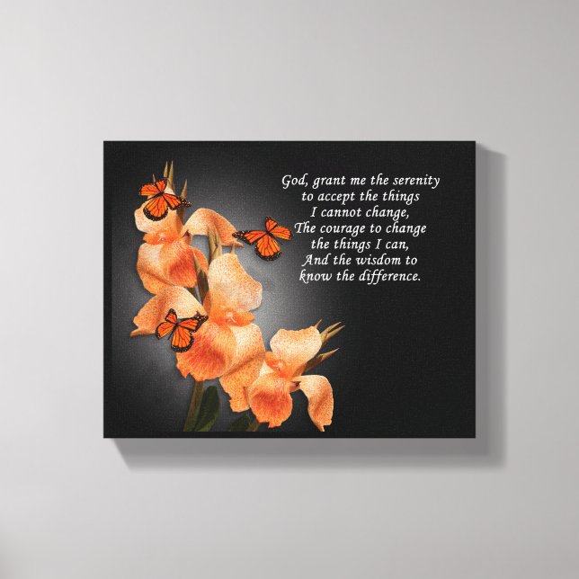 "Das Heilige Gebet" Leinwanddruck (Vorderseite)