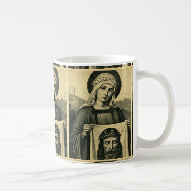 Das heilige Gesicht Jesu Tasse (Rechts)