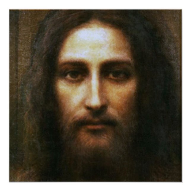 DAS HEILIGE GESICHT JESUS POSTER (Vorderseite)