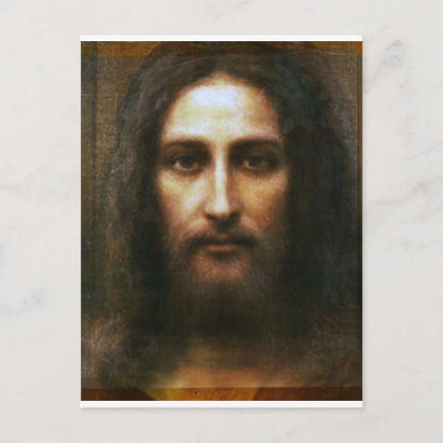 DAS HEILIGE GESICHT JESUS, POSTKARTE (Vorderseite)