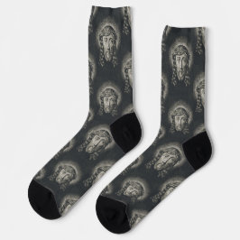 Das heilige Gesicht mit Dornen gekrönt Socken
