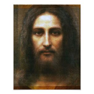 DAS HEILIGE GESICHT VON JESUS, FOTODRUCK