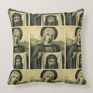 Das heilige Gesicht von Jesus Kissen