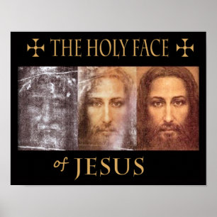 DAS HEILIGE GESICHT VON JESUS POSTER