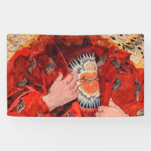 Das heilige Herz Jesu 1911 - Jozef Mehoffer Banner