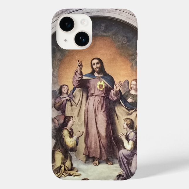 Das heilige Herz Jesu Case-Mate iPhone Hülle (Rückseite)