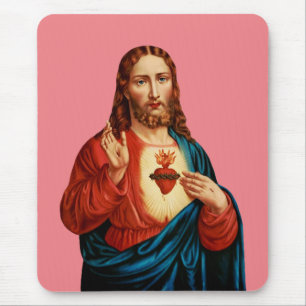 Das heilige Herz Jesu Mousepad