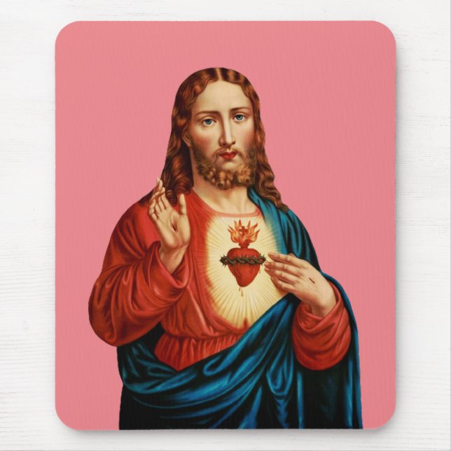 Das heilige Herz Jesu Mousepad (Vorne)