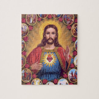 Das heilige Herz von Jesus Puzzle