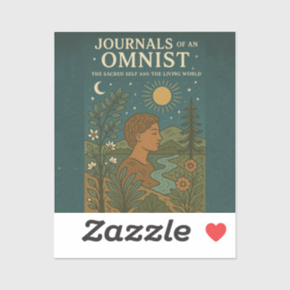 Das heilige Selbst und die lebendige Welt Aufkleber