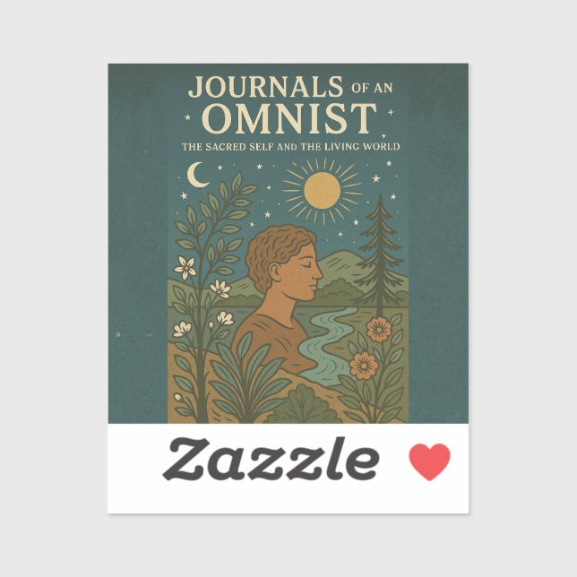 Das heilige Selbst und die lebendige Welt Aufkleber (Blatt)