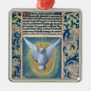 Das Heiliger Geist Ornament Aus Metall