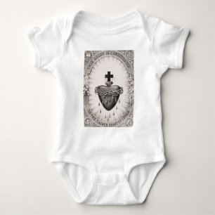 Das heiligste Herz Jesu Christi Baby Strampler