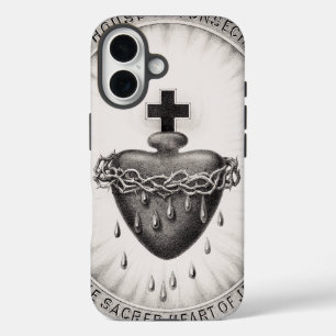 Das heiligste Herz Jesu Christi iPhone 16 Hülle