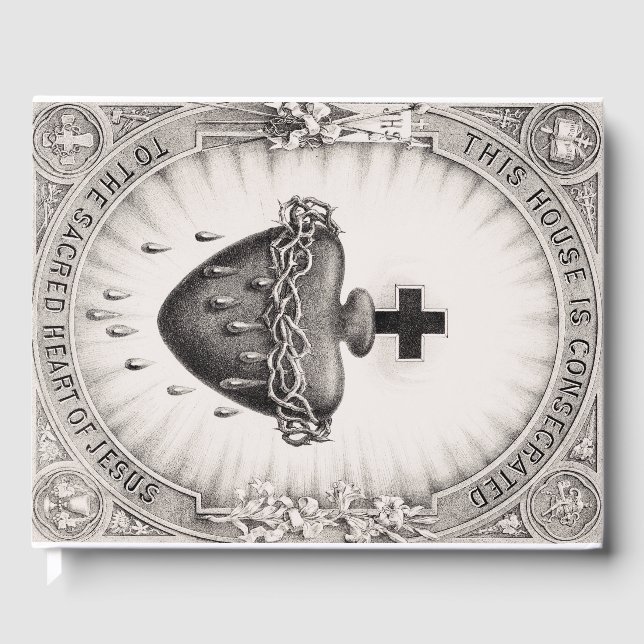 Das heiligste Herz Jesu Christi Gästebuch (Vorderseite)