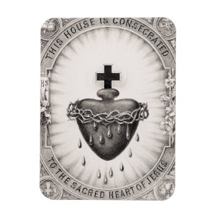 Das heiligste Herz Jesu Christi Magnet