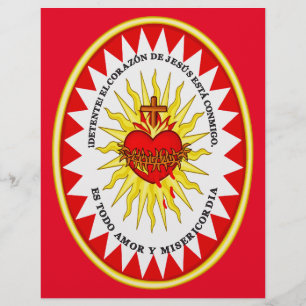 Das heiligste Herz Jesu Flyer