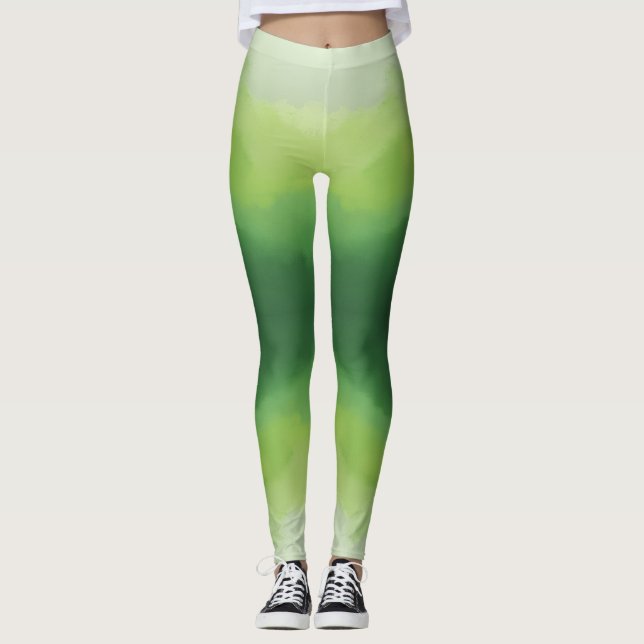Das Heiligtum des Smaragdwalds Leggings (Vorderseite)