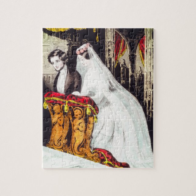 "Das Heiratsproblem" Puzzle (Vertikal)