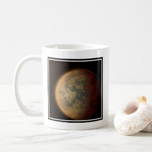 Das heiße Rocky Exoplanet hatte 219134 B. Kaffeetasse