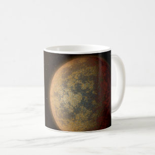 Das heiße Rocky Exoplanet hatte 219134 B. Kaffeetasse