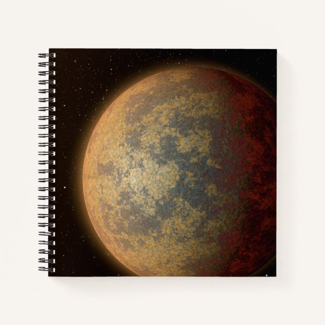 Das heiße Rocky Exoplanet hatte 219134 B. Notizbuch (Vorderseite)