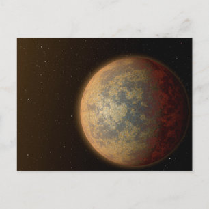 Das heiße Rocky Exoplanet hatte 219134 B. Postkarte
