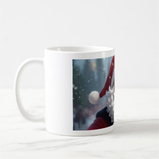 Das heitere Lächeln des Weihnachtsmannes - Weihnac Kaffeetasse