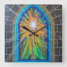 Das helle 3 kirchliche Glasfenster