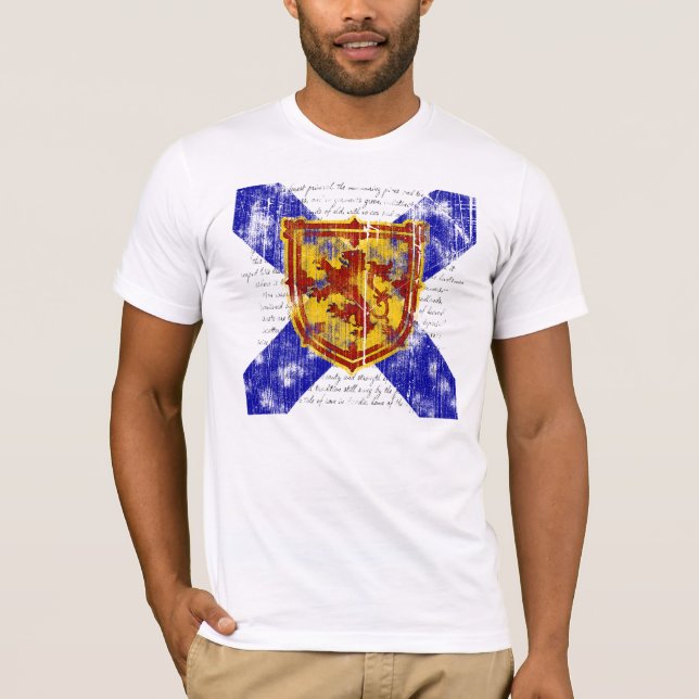 Das helle Shirt Neuschottland-Männer (Vorderseite)