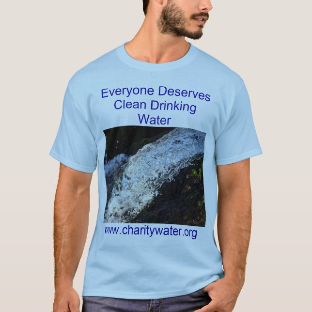 Das Hemd der Trinkwassermänner T-Shirt (Vorderseite)