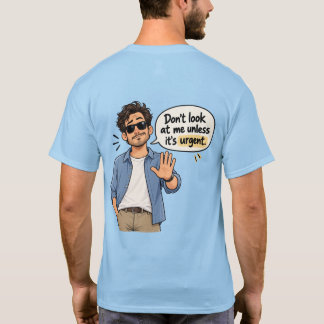das Hemd des vielbeschäftigten Mannes T-Shirt