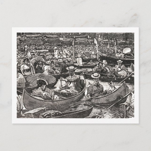 Das Henley Panorama Postkarte (Vorderseite)