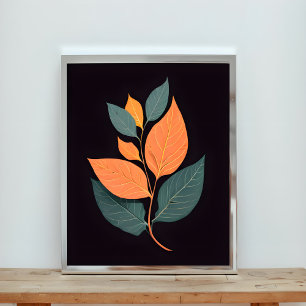 Das Herbstband der Natur Fotodruck
