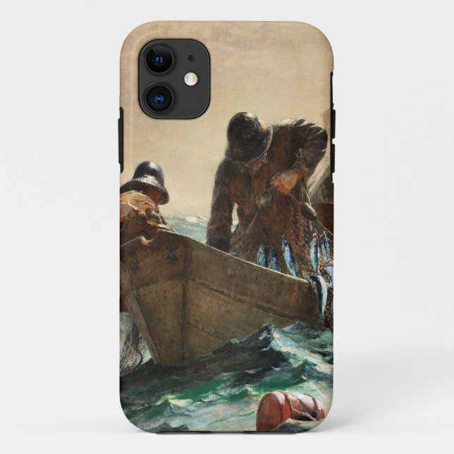 Das Heringsnetz von Winslow Homer. Case-Mate iPhone Hülle (Rückseite)