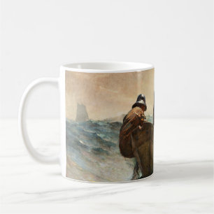 Das Heringsnetz von Winslow Homer. Kaffeetasse