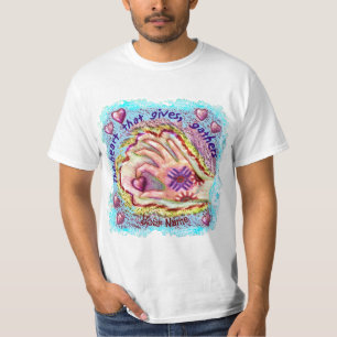 Das Herz, das gibt, sammelt Christliches T-Shirt