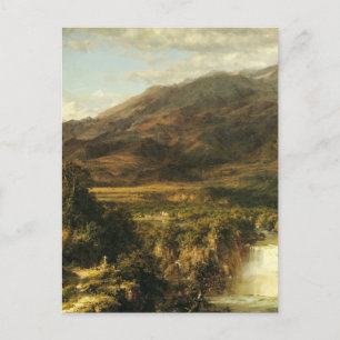 Das Herz der Anden von der Frederic Edwin Church Postkarte