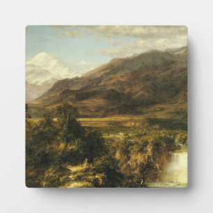 Das Herz der Anden von Frederic Edwin Church Fotoplatte