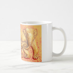 Das Herz der Herde: Elefantenfamilien-Porträt Tasse