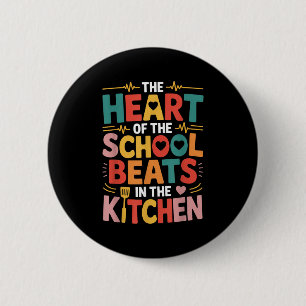 Das Herz der Schule schlägt beim Mittagessen Button
