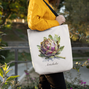 Das Herz des Gartens: Artichoke in Wasserfarbe